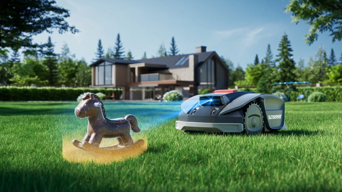 Forhindring af forhindringer ved smart græsslåning