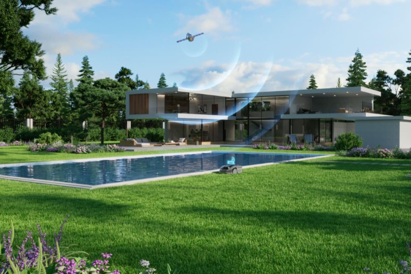 GPS Robot Mower: Wire-Free Navigation with Precision Control