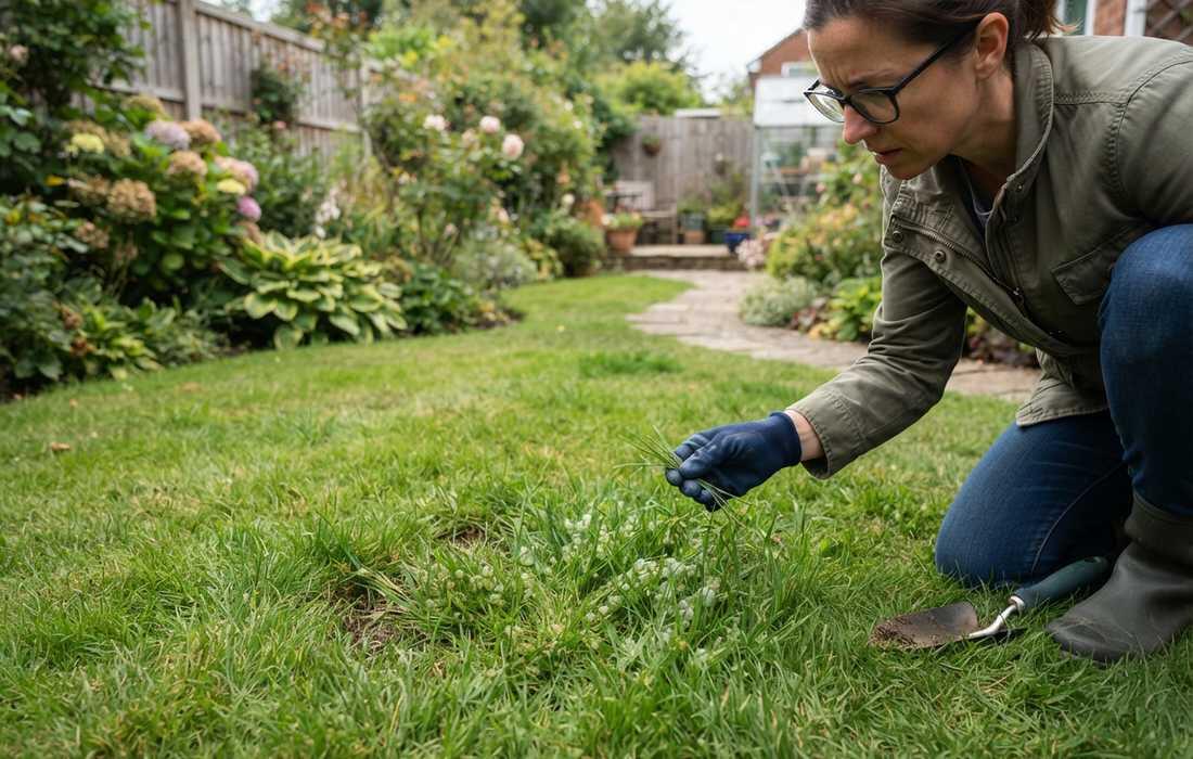 Lawn bubble damage on turf