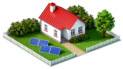 Niewielki ogród, prosty układ